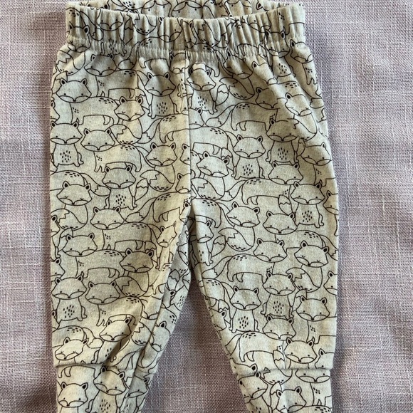 Carter’s Double Unisex Matching Brown Bear Pant Set - Picture 2 of 12